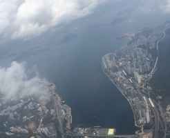 香港の空