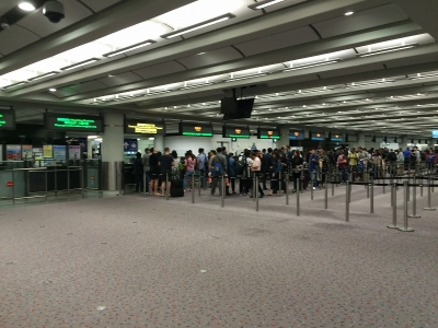 香港入国審査