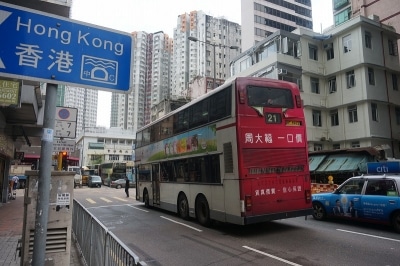 香港二階建てバス